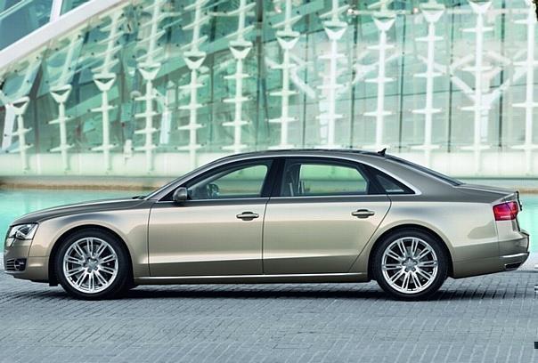 Audi präsentiert A8 mit neuer LTE-Mobilfunktechnik 